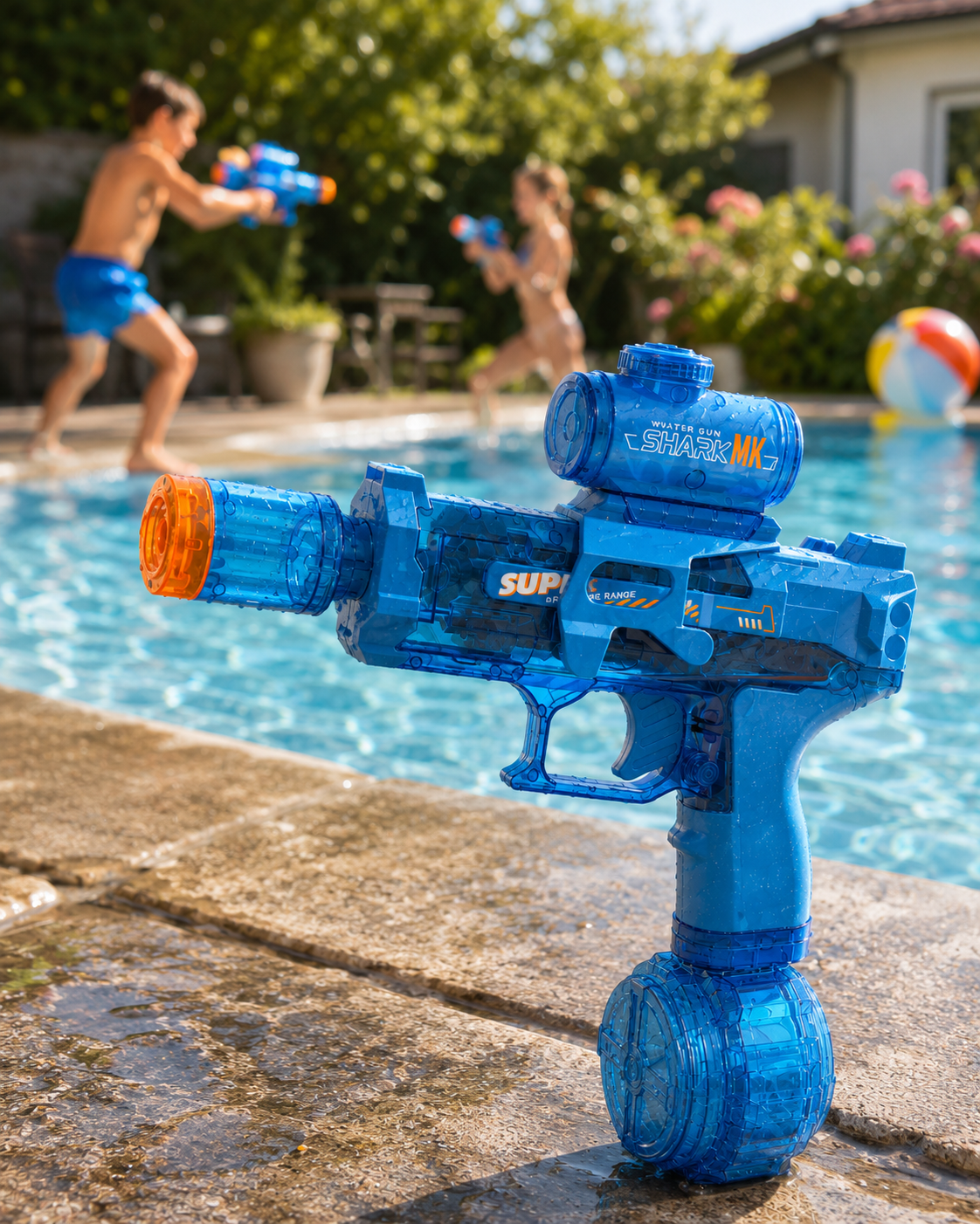 Pistola de agua eléctrica AquaStorm™